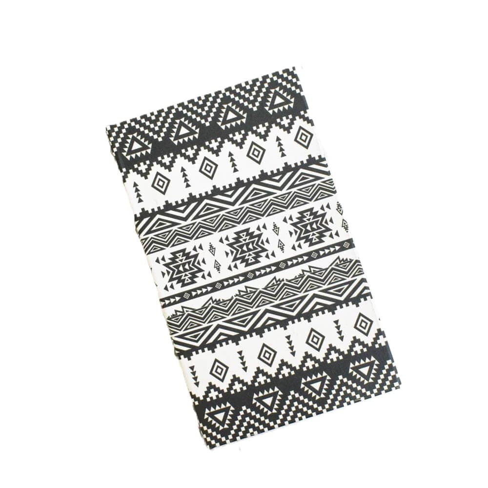 کتاب دکوری سفید مشکی بزرگ چوبی  