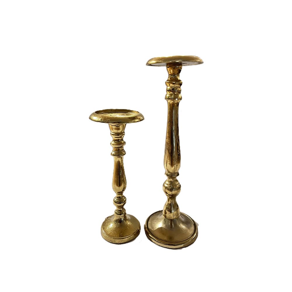 ست 2عددی جاشمعی پایه خراطی