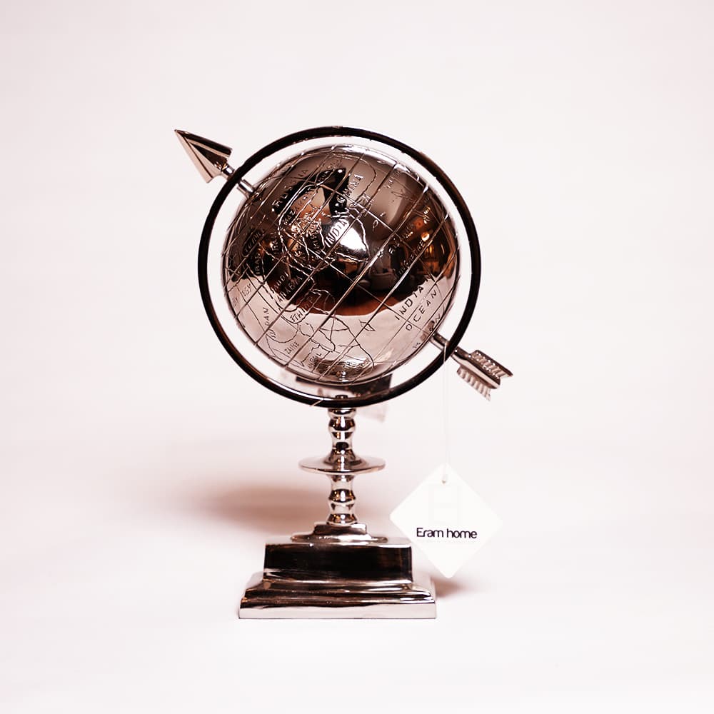 کره استیل پایه مستطیل کوچک