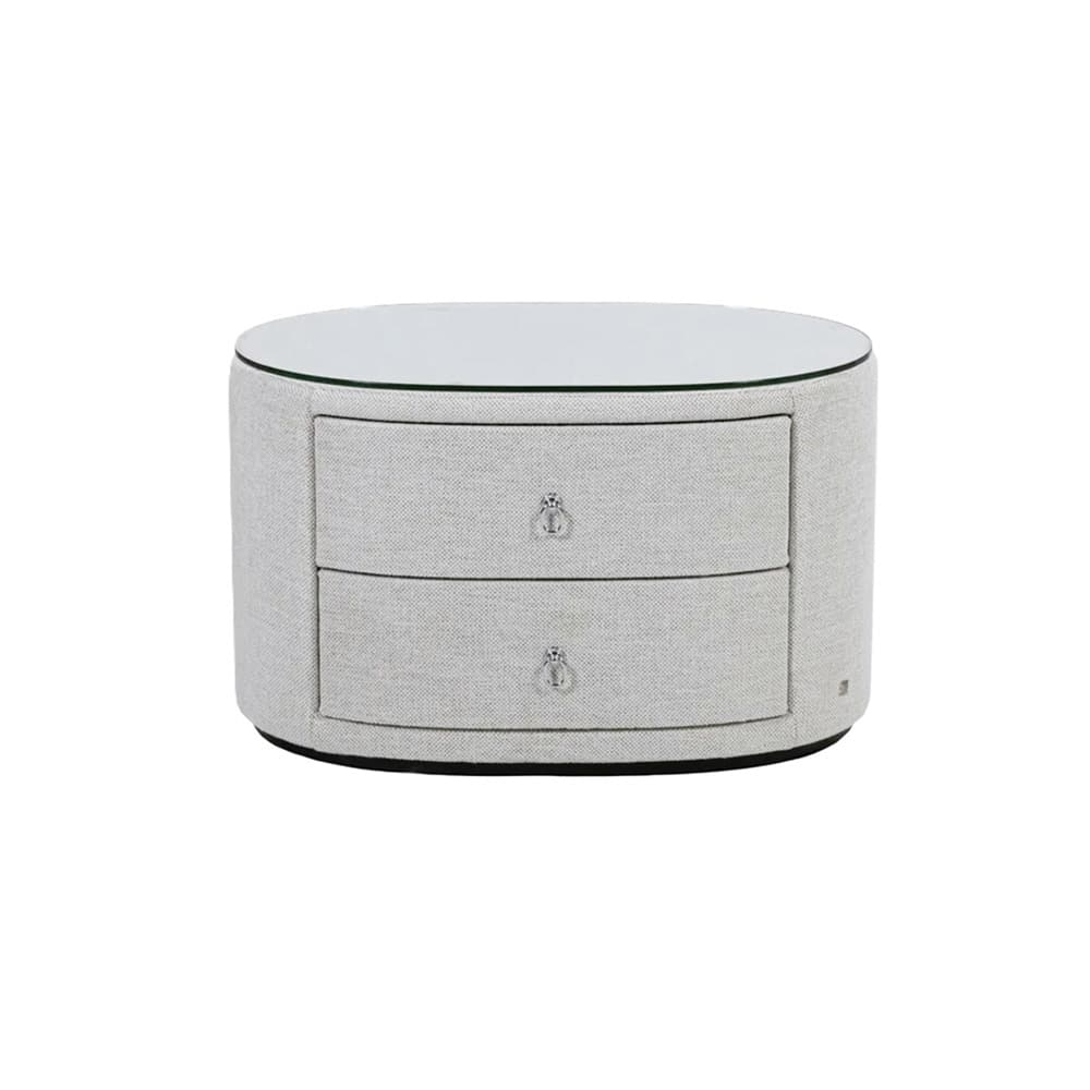 پاتختی بیضی پارچه ای